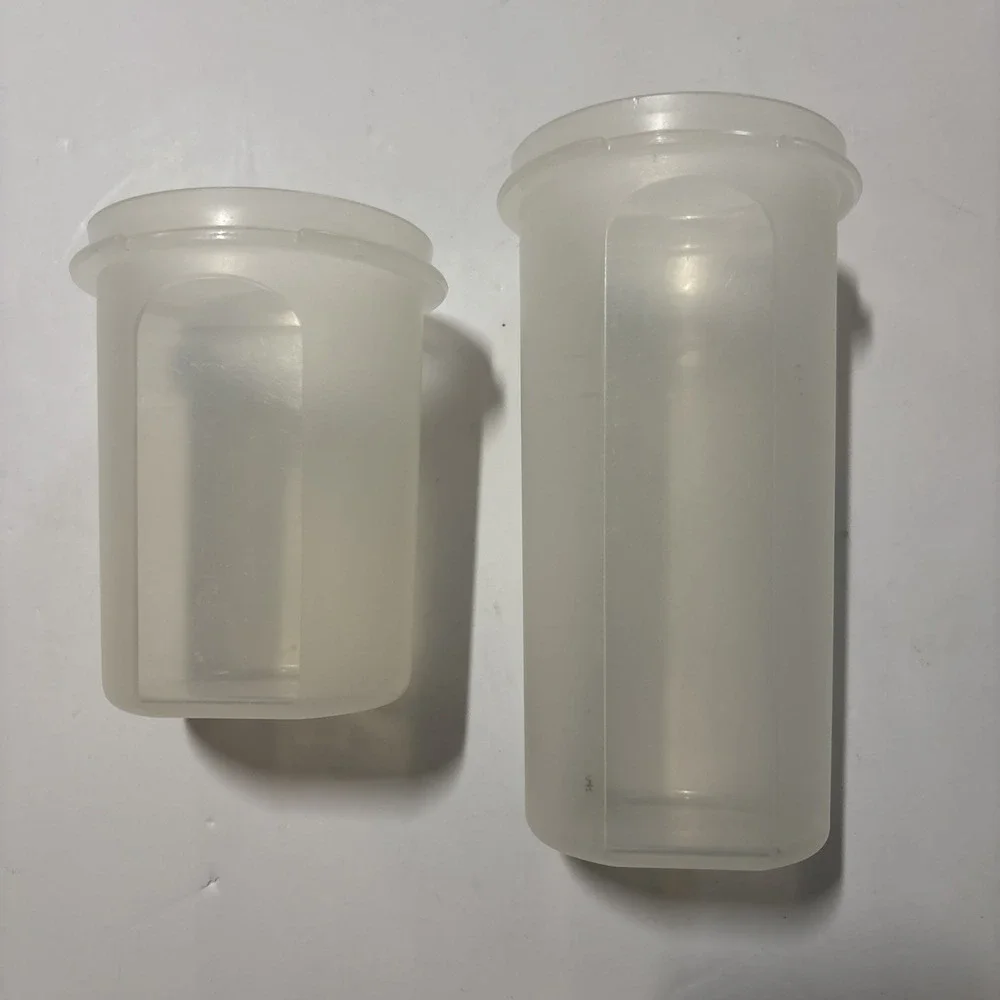 Tupperware Modular Mates Vintage Round 1606 & 1641 15 & 22oz No Lids EUC